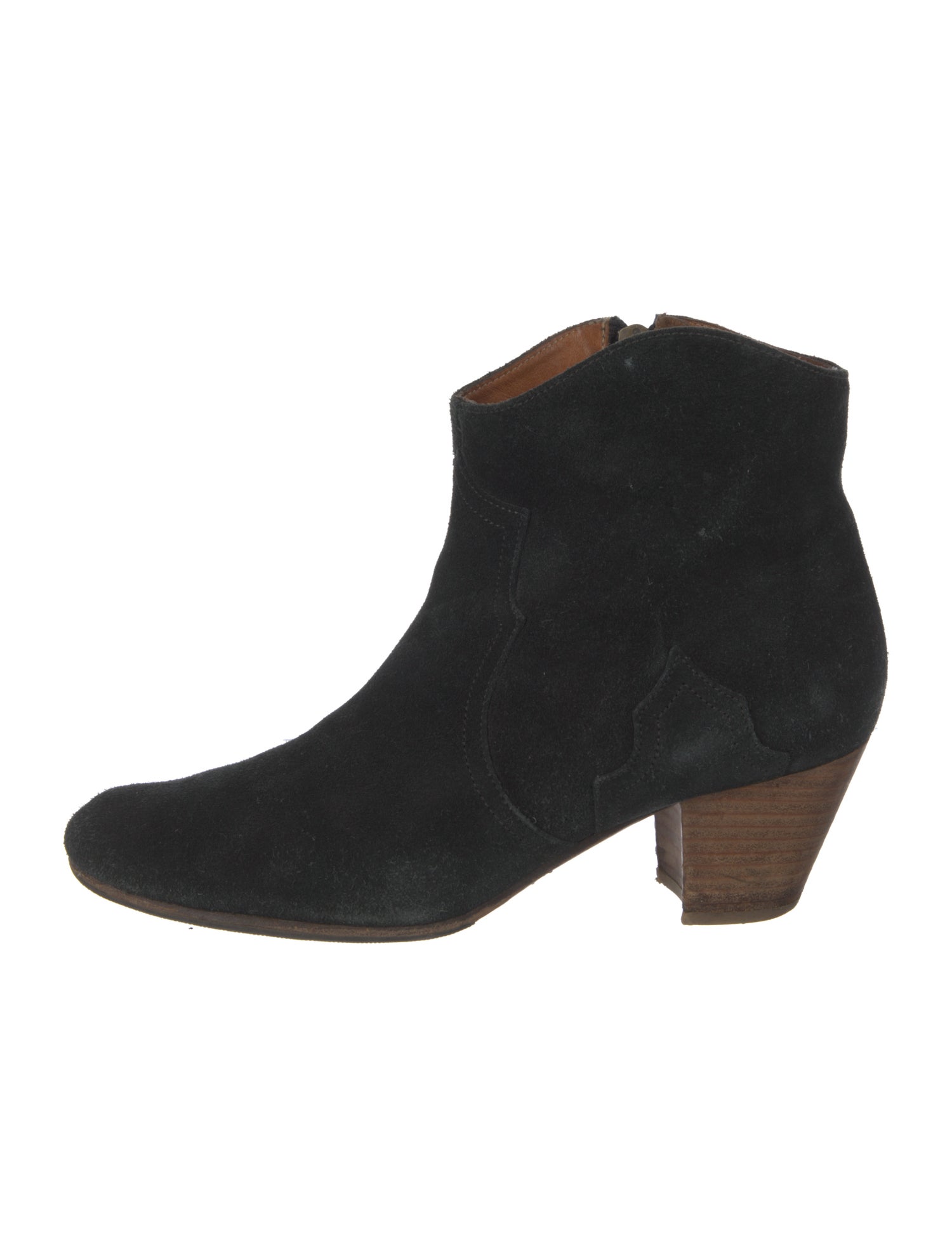Isabel Marant Suede Western Boots