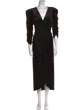 Isabel Marant V-Neck Long Dress