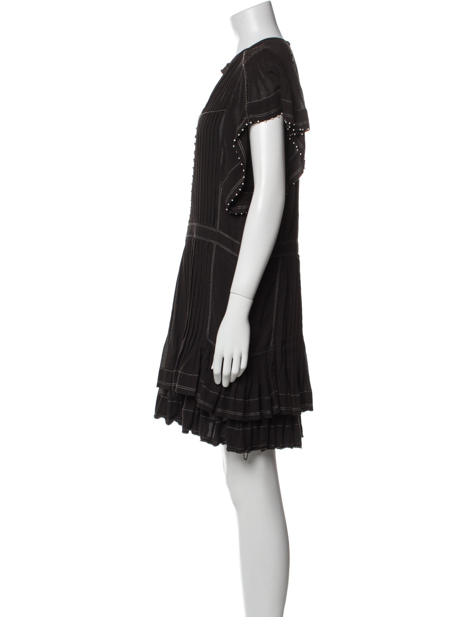 Isabel Marant V-Neck Mini Dress