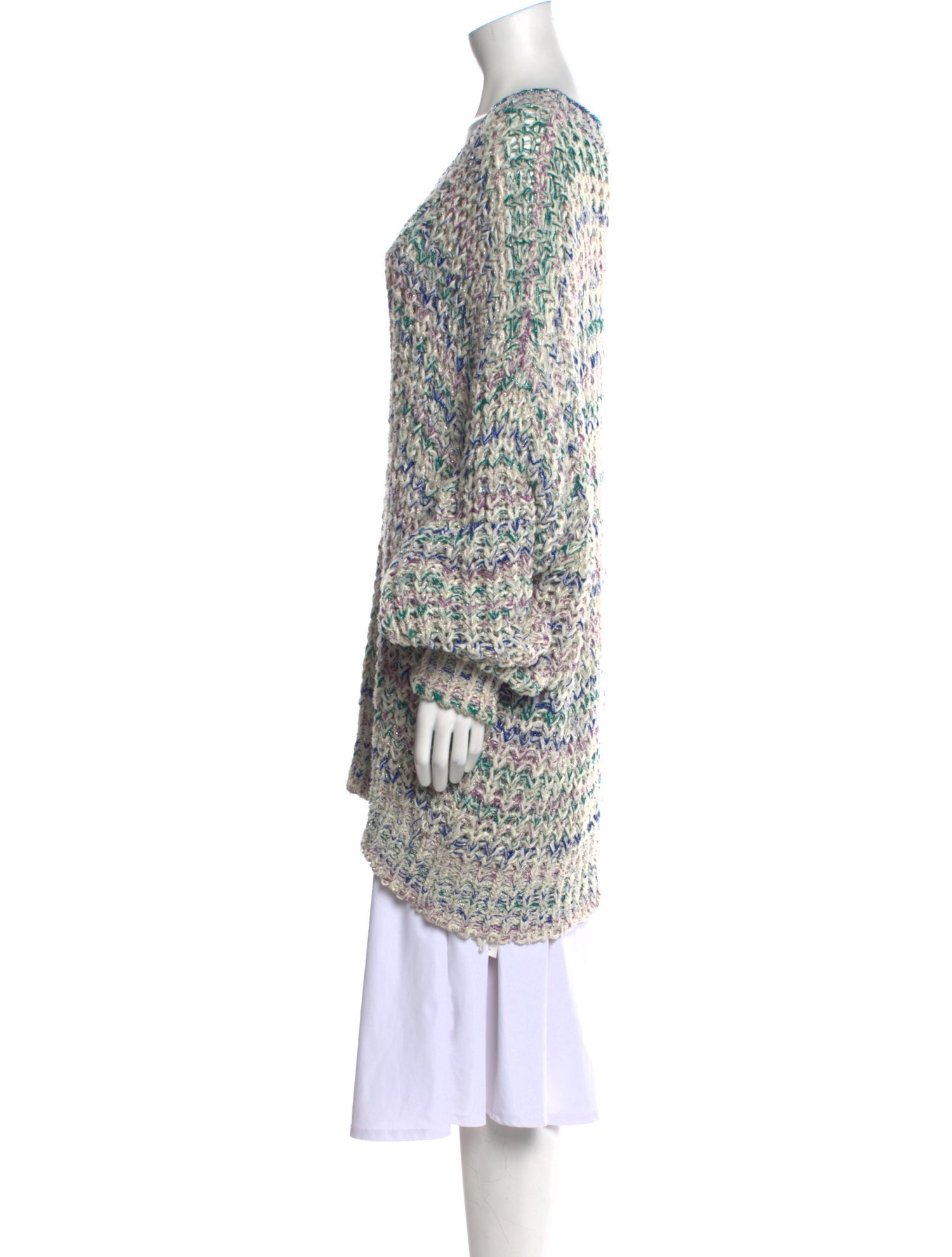 Isabel Marant Striped Scoop Neck Sweater