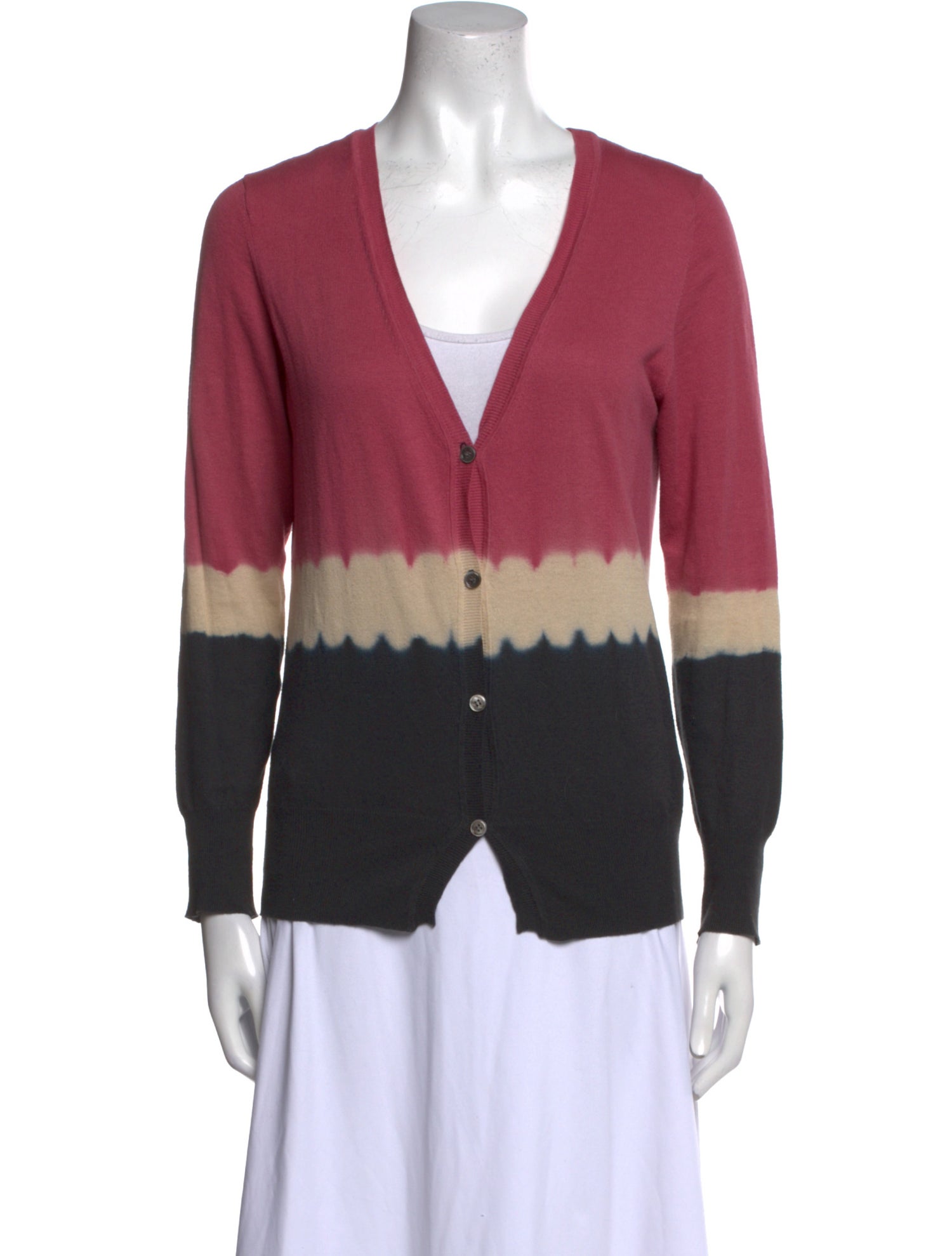 Isabel Marant Striped V-Neck Sweater