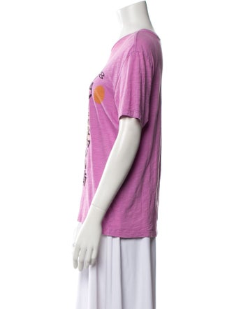 Étoile Isabel Marant Graphic Print Crew Neck T-Shirt