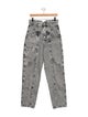 Isabel Marant High-Rise Straight Leg Jeans