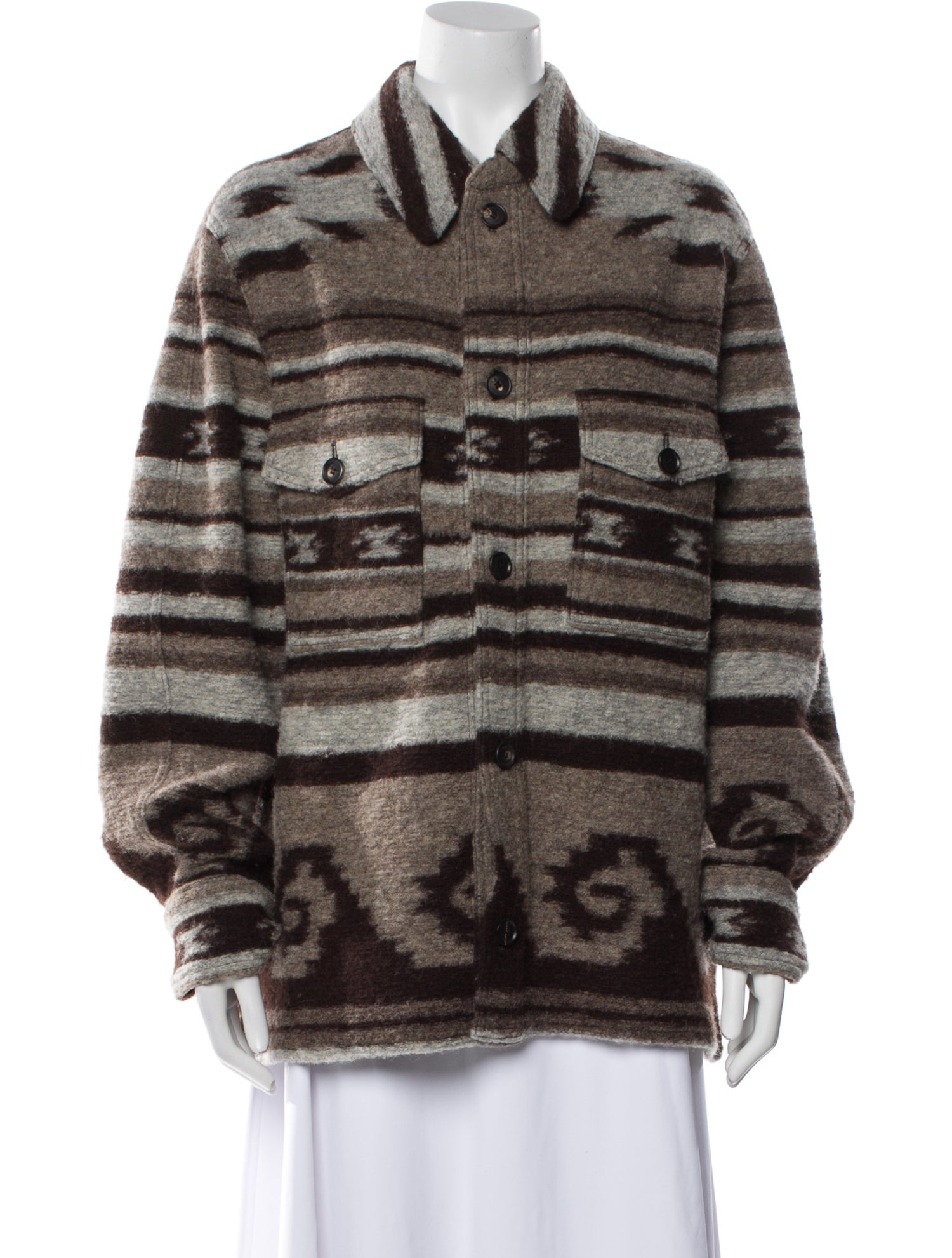 Isabel Marant Wool Printed Jacket