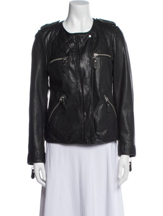 Isabel Marant Leather Biker Jacket