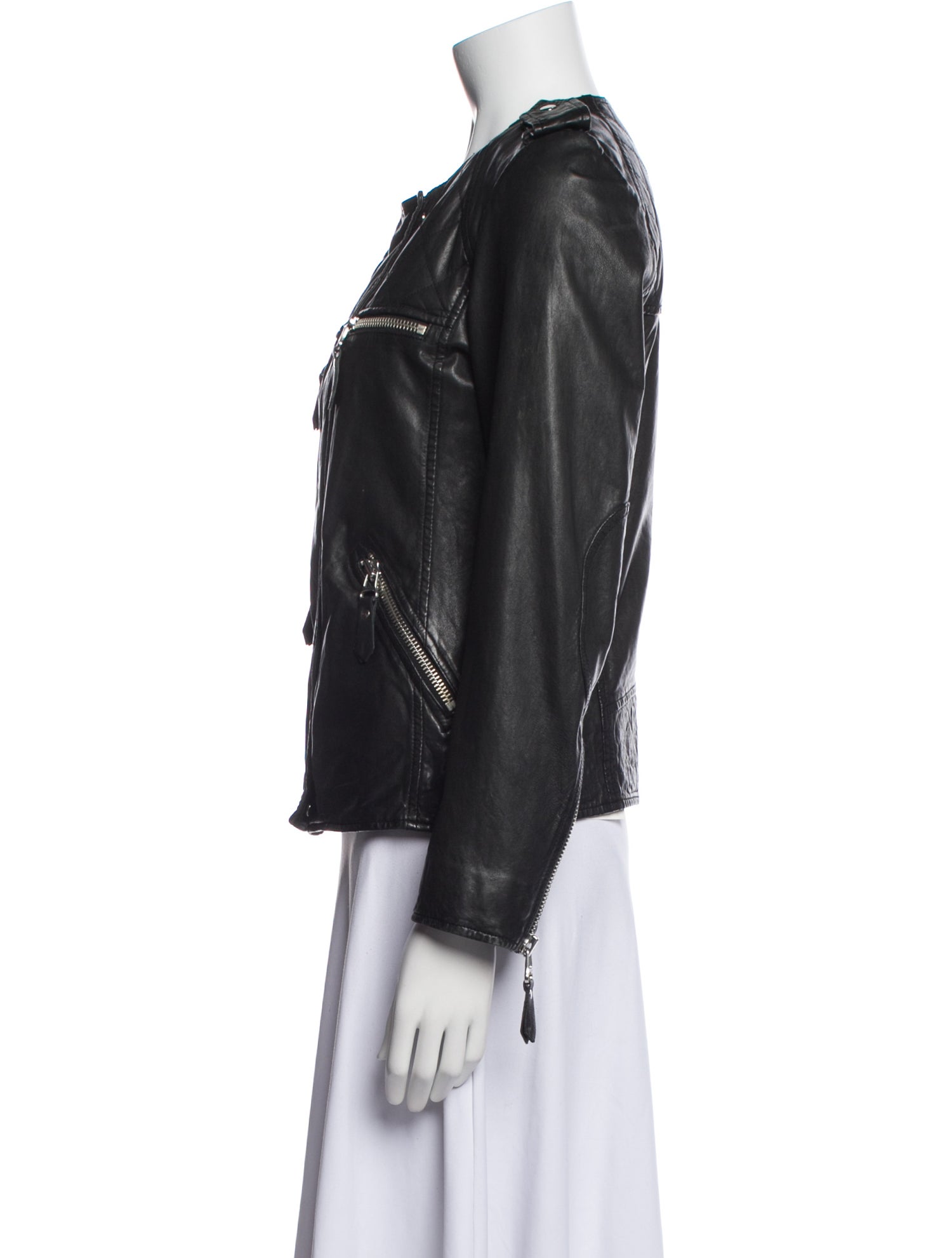 Isabel Marant Leather Biker Jacket