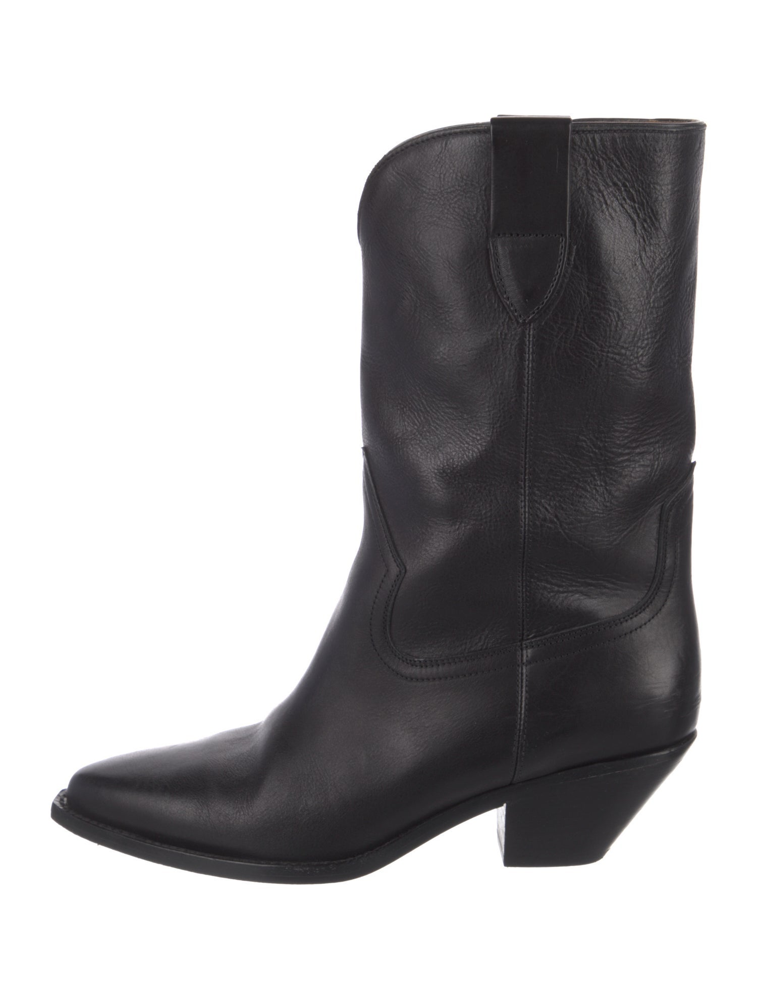 Isabel Marant Leather Western Boots