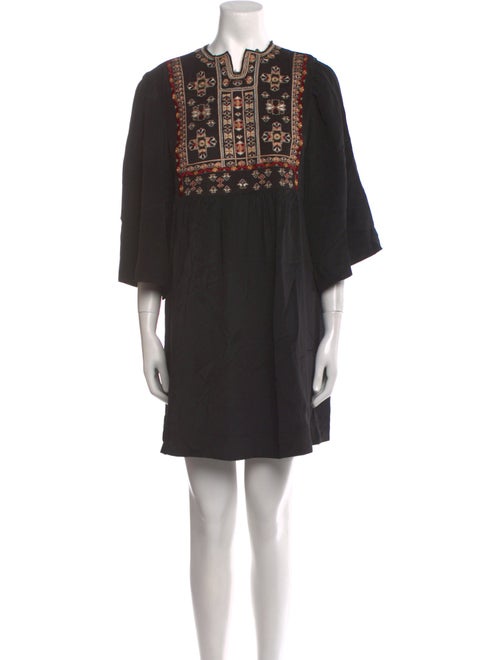 Isabel Marant Crew Neck Mini Dress
