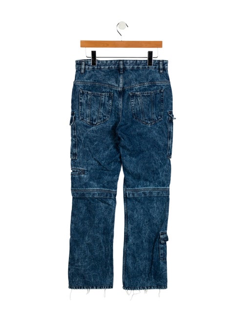 Isabel Marant High-Rise Straight Leg Jeans