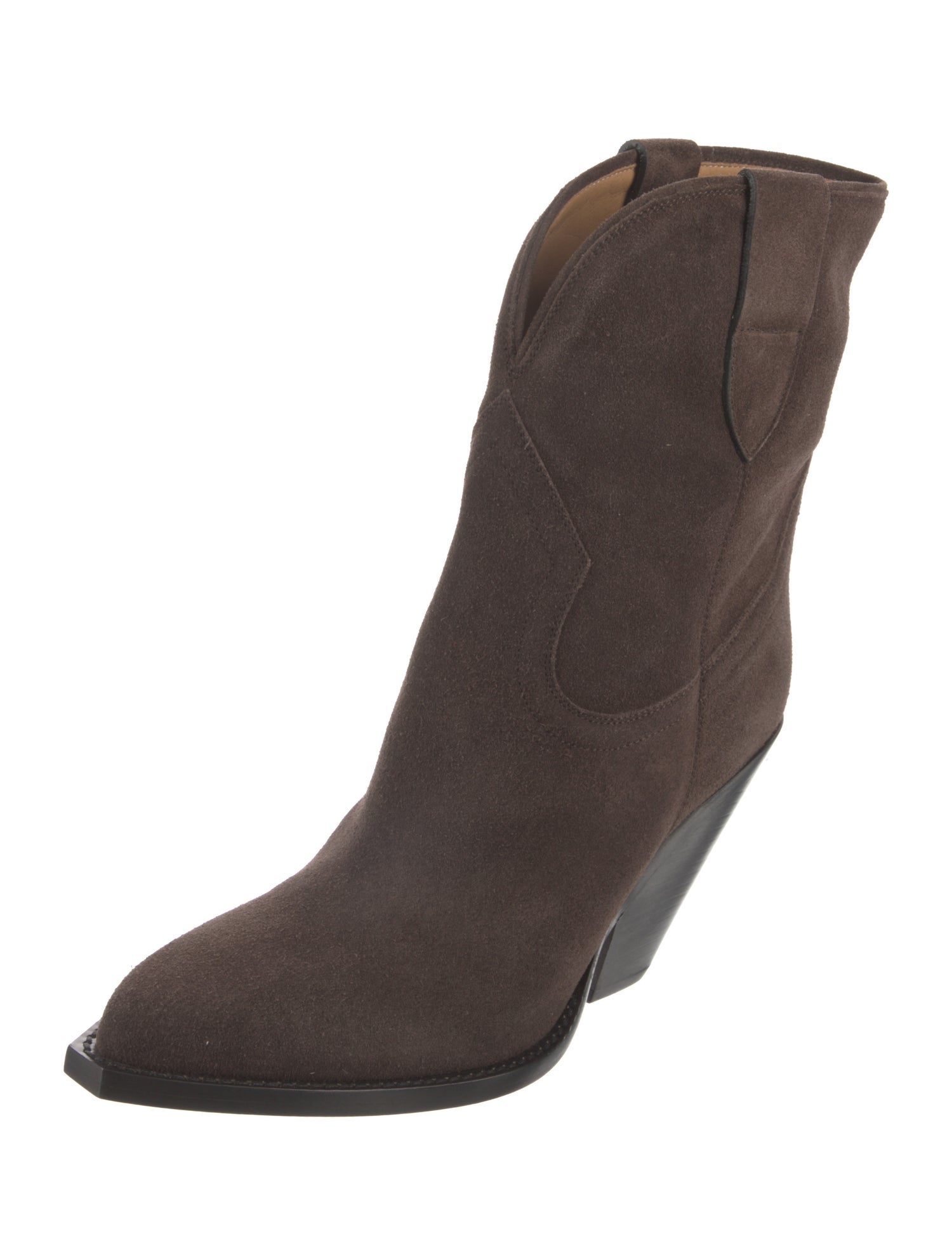 Isabel Marant Suede Western Boots