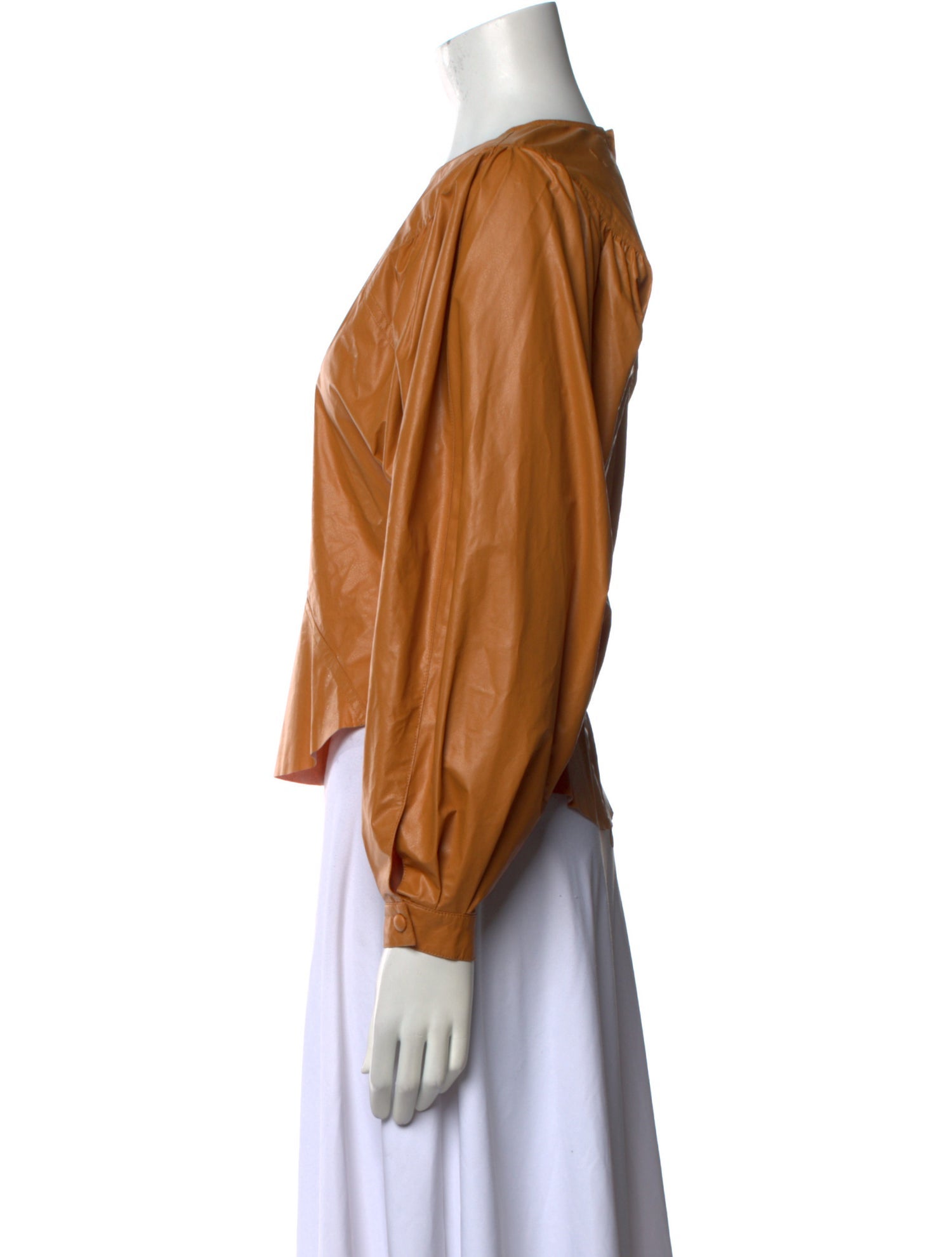 Isabel Marant Crew Neck Long Sleeve Blouse