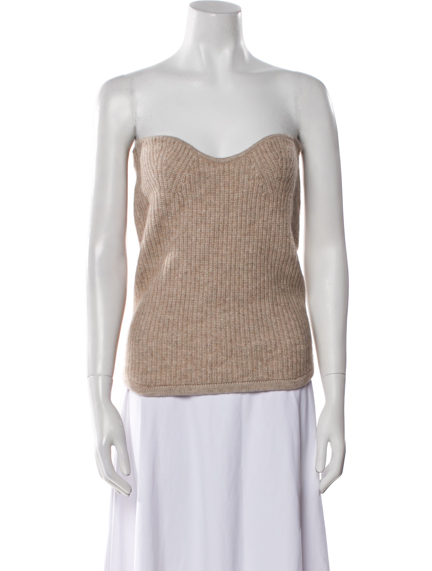 Isabel Marant Wool Strapless Top