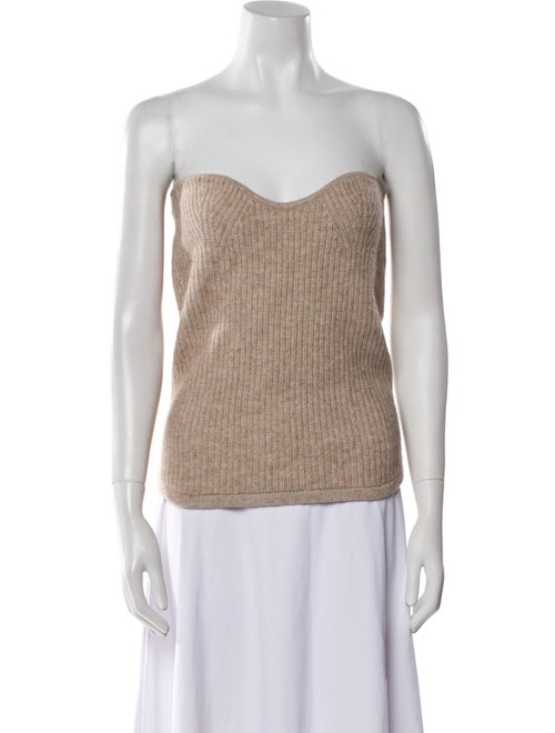 Isabel Marant Wool Strapless Top