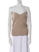Isabel Marant Wool Strapless Top