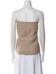 Isabel Marant Wool Strapless Top