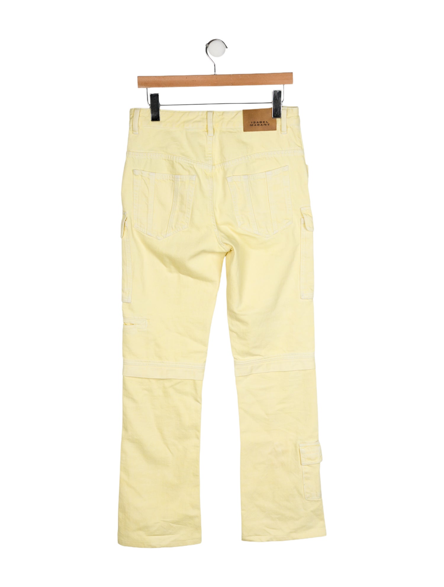 Isabel Marant High-Rise Straight Leg Jeans