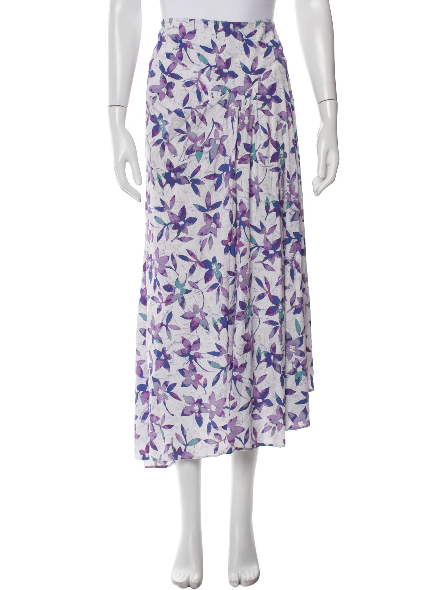 Isabel Marant Floral Print Midi Length Skirt
