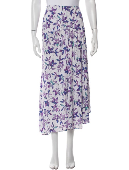 Isabel Marant Floral Print Midi Length Skirt