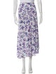 Isabel Marant Floral Print Midi Length Skirt