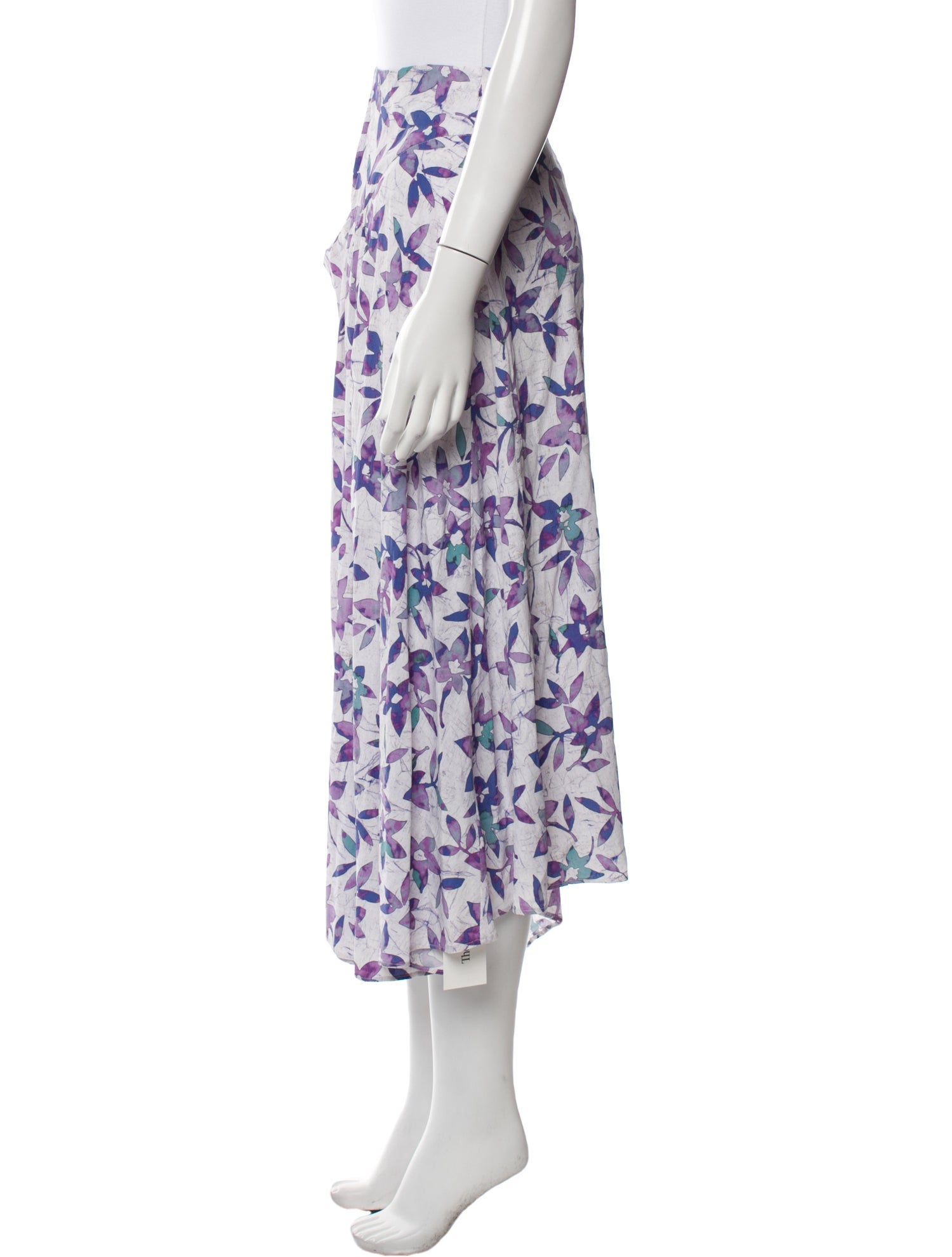 Isabel Marant Floral Print Midi Length Skirt