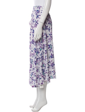Isabel Marant Floral Print Midi Length Skirt