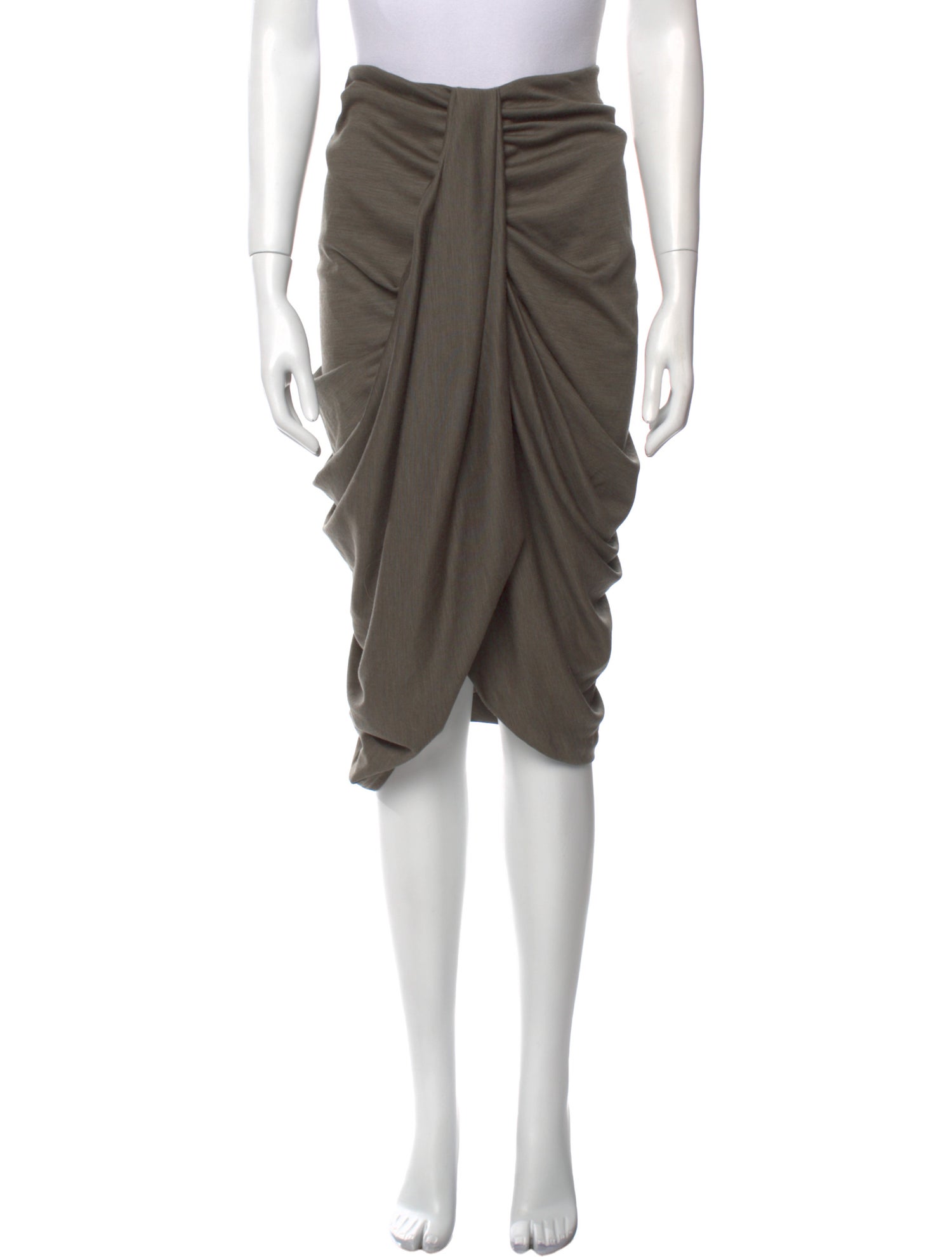 Isabel Marant Virgin Wool Midi Length Skirt
