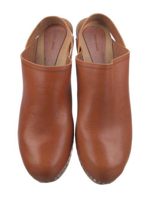 Isabel Marant Leather Studded Accents Mules