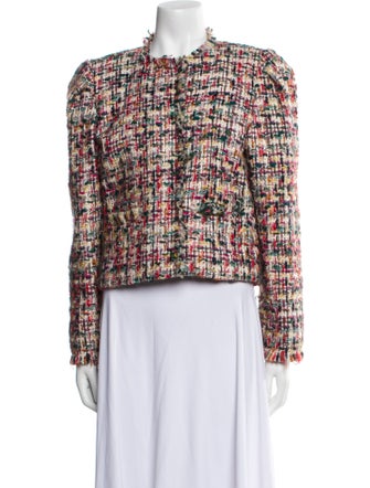 Isabel Marant Tweed Tweed Pattern Evening Jacket