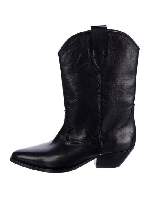 Isabel Marant Leather Western Boots