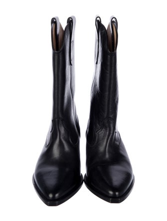 Isabel Marant Leather Western Boots