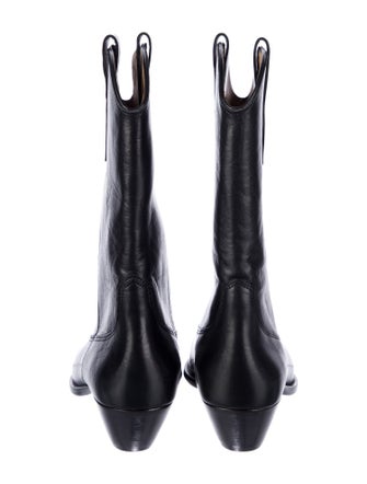 Isabel Marant Leather Western Boots