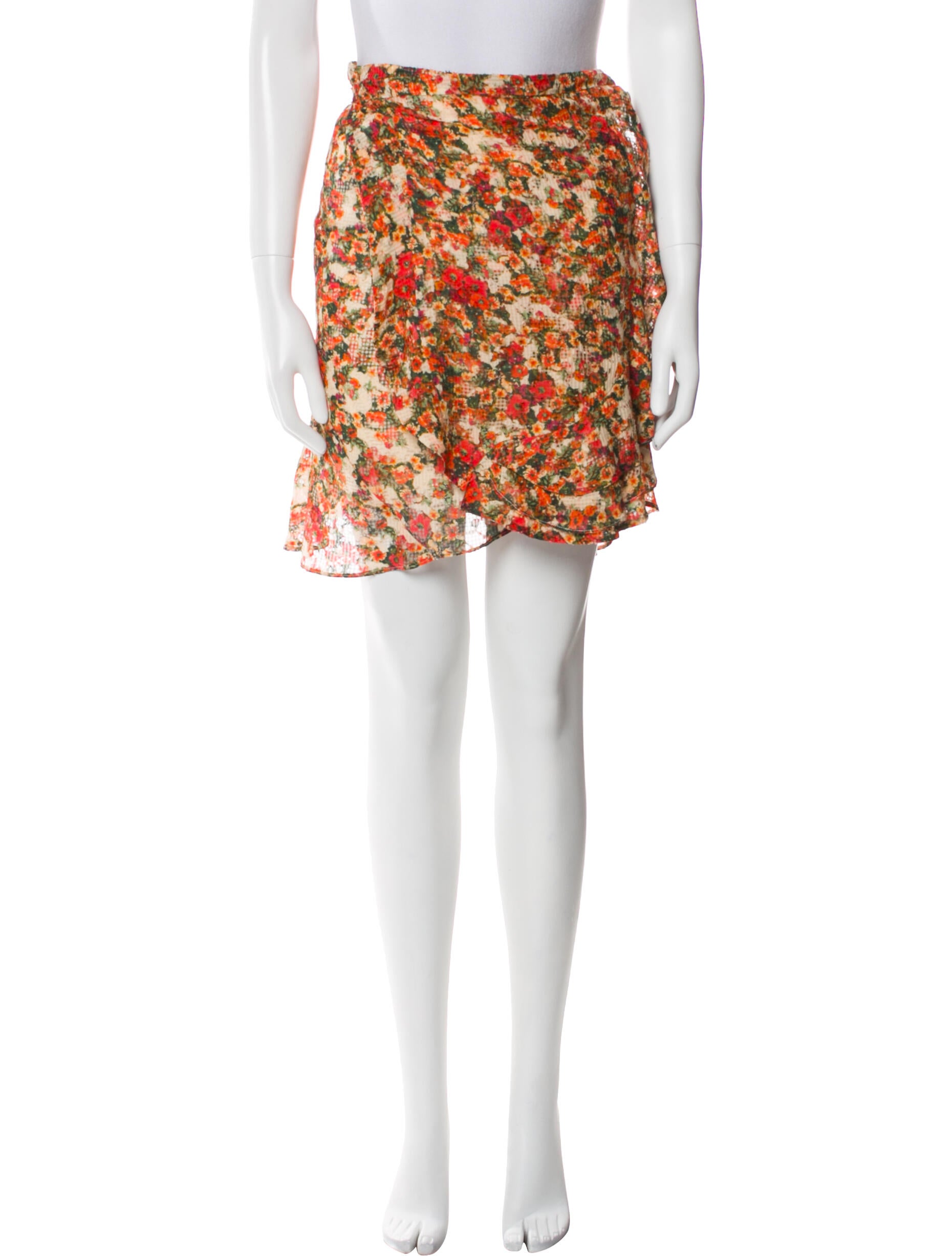 Isabel Marant Printed Knee-Length Skirt