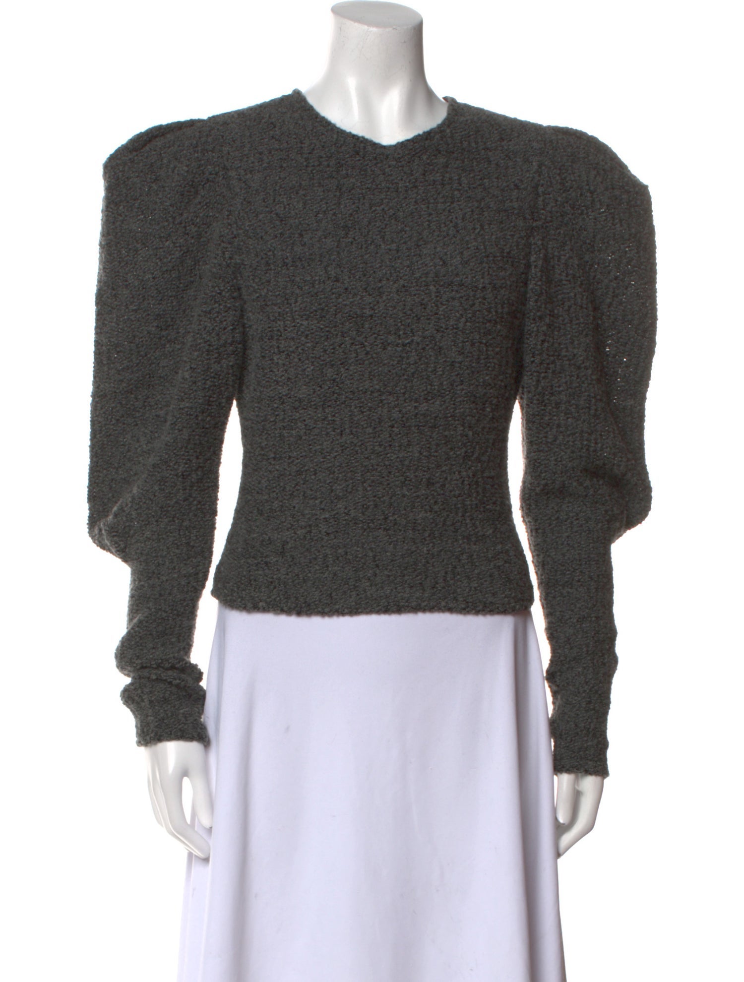 Isabel Marant Virgin Wool Crew Neck Sweatshirt