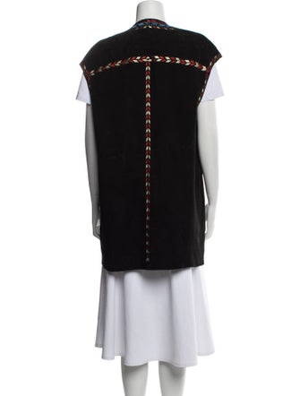 Isabel Marant Leather Patterned Vest