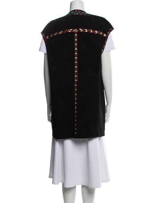 Isabel Marant Leather Patterned Vest