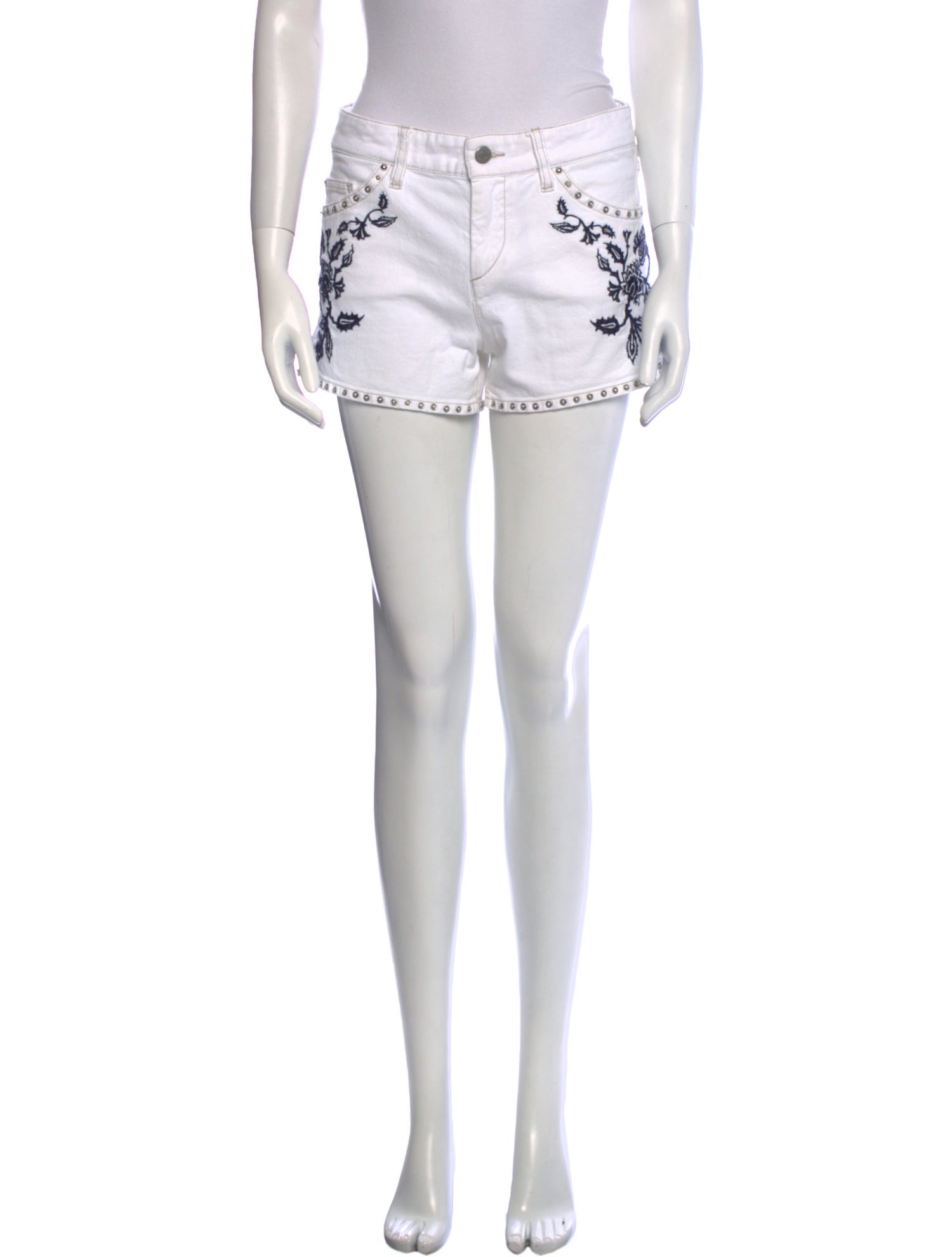 Isabel Marant Printed Mini Shorts