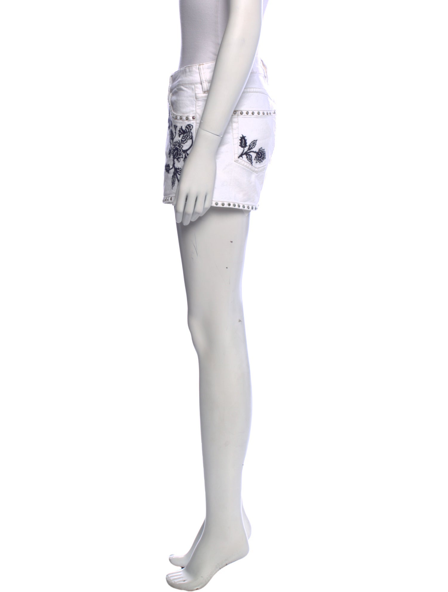 Isabel Marant Printed Mini Shorts