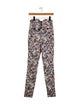 Isabel Marant Floral Print Skinny Leg Pants