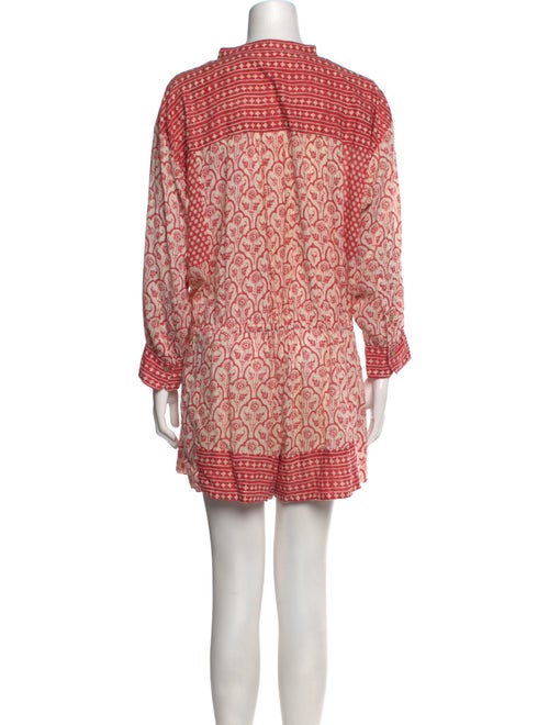 Isabel Marant Printed Crew Neck Romper
