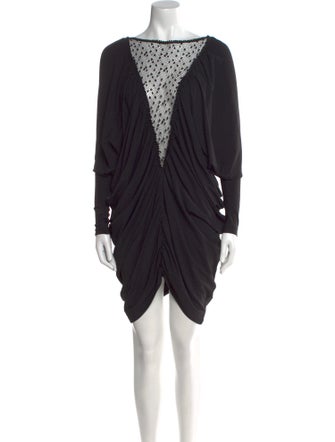 Isabel Marant Bateau Neckline Mini Dress