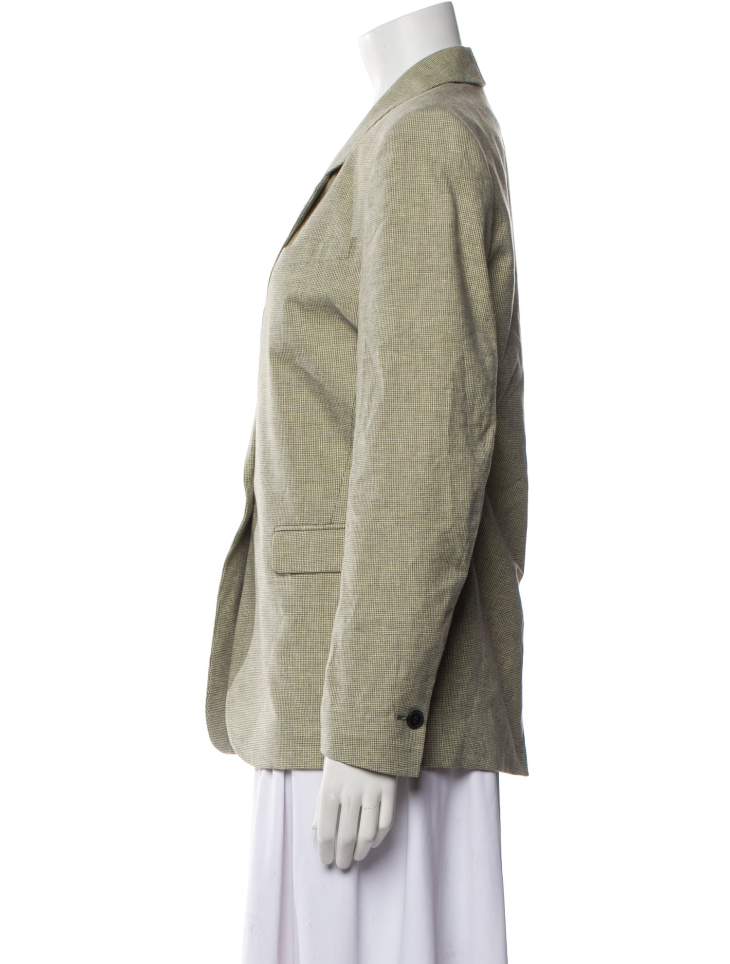 Isabel Marant Plaid Print Blazer