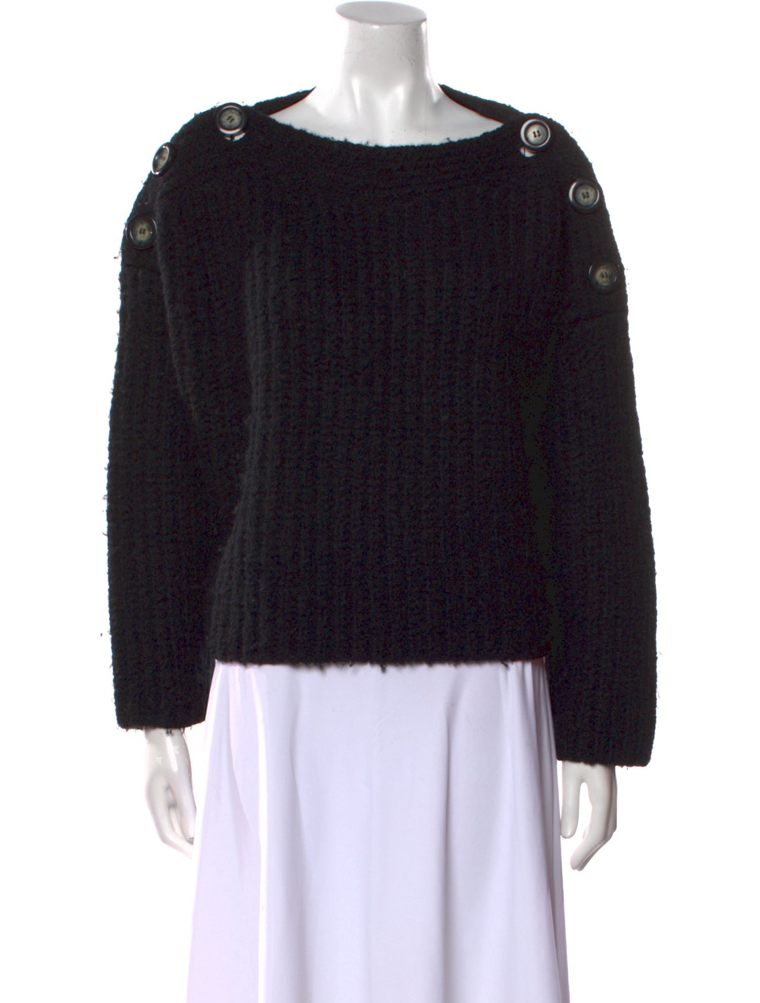 Isabel Marant Wool Scoop Neck Sweater