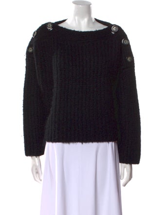 Isabel Marant Wool Scoop Neck Sweater