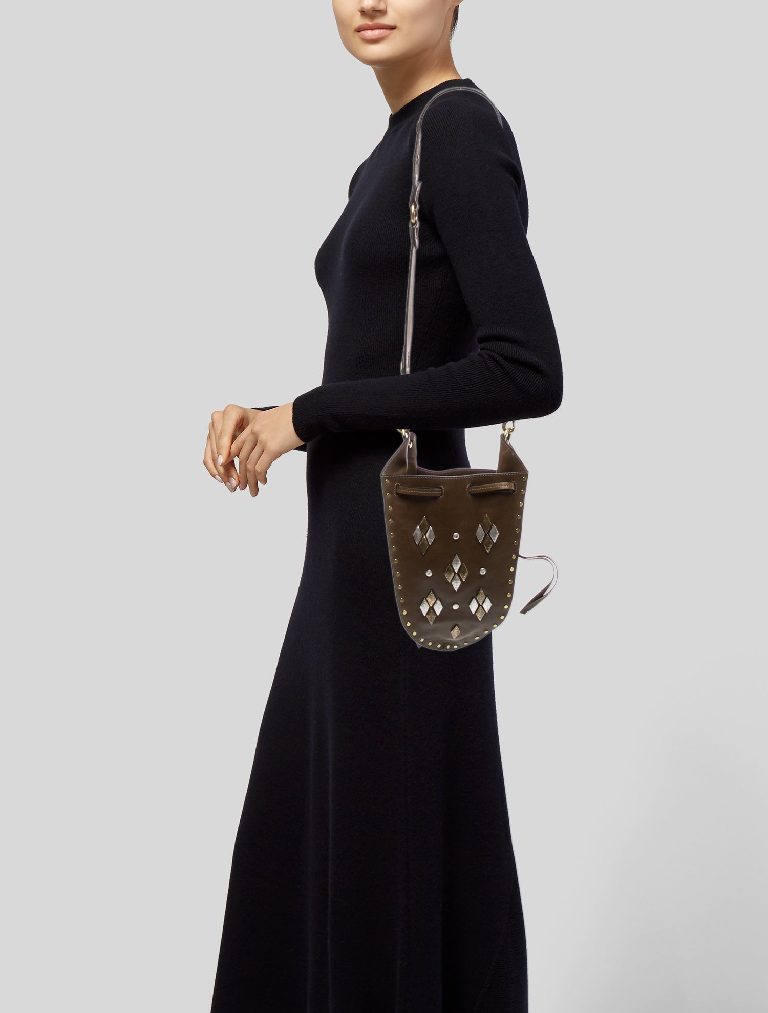 Isabel Marant Leather Bucket Bag