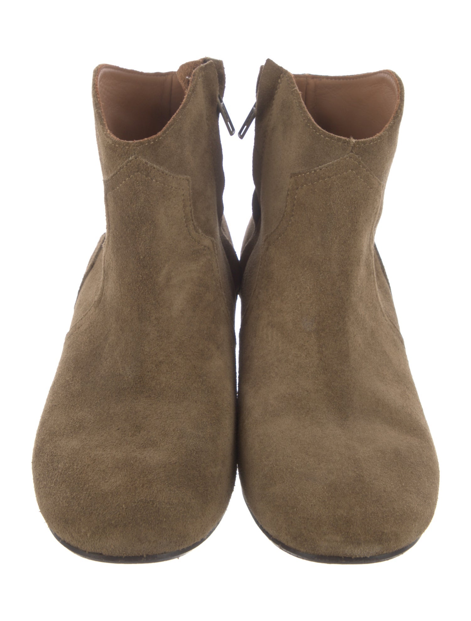 Isabel Marant Suede Western Boots