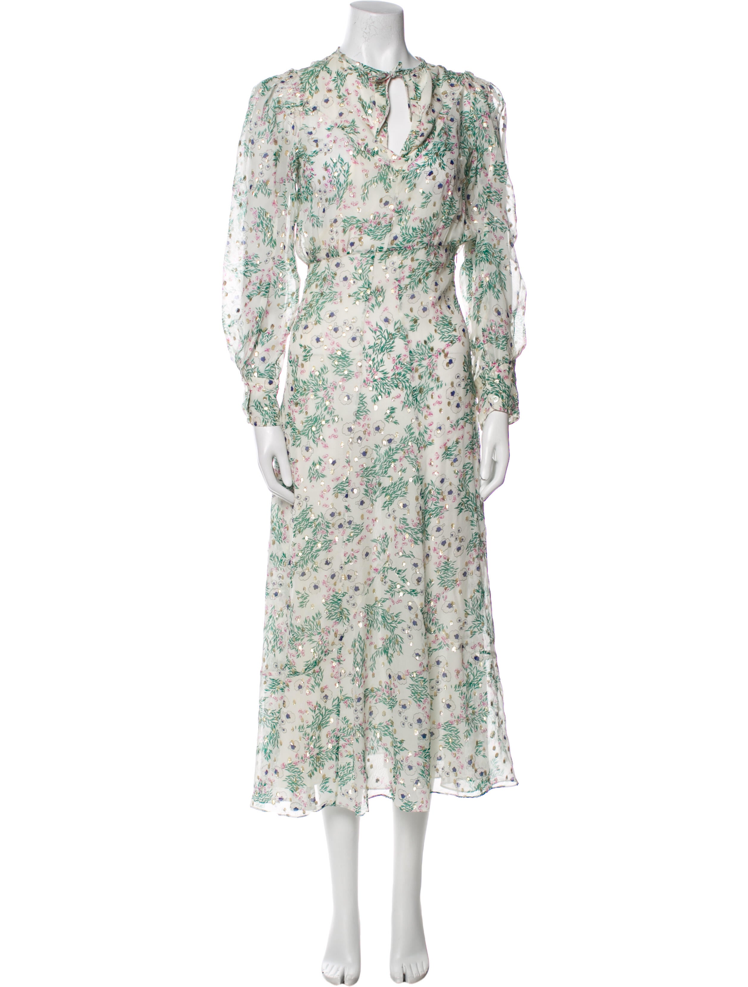 Isabel Marant Silk Long Dress