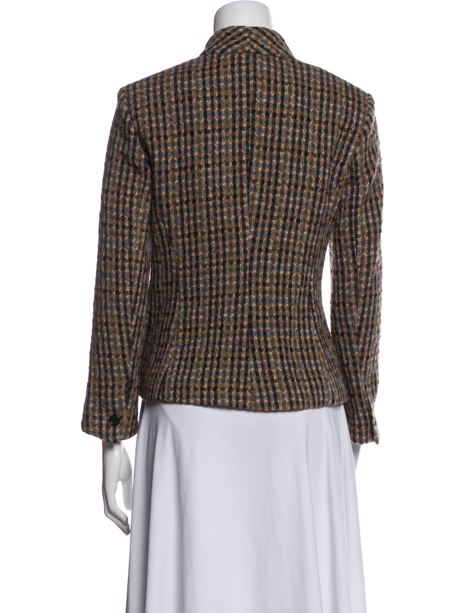 Isabel Marant Plaid Print Blazer
