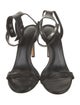 Isabel Marant Leather Scalloped Accent Sandals