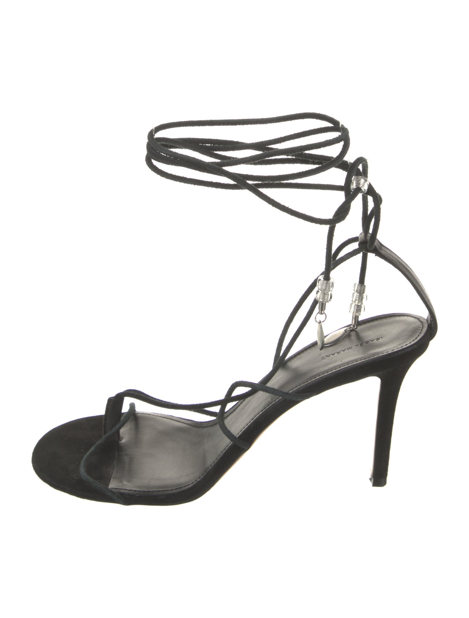 Isabel Marant Suede Beaded Accents Sandals