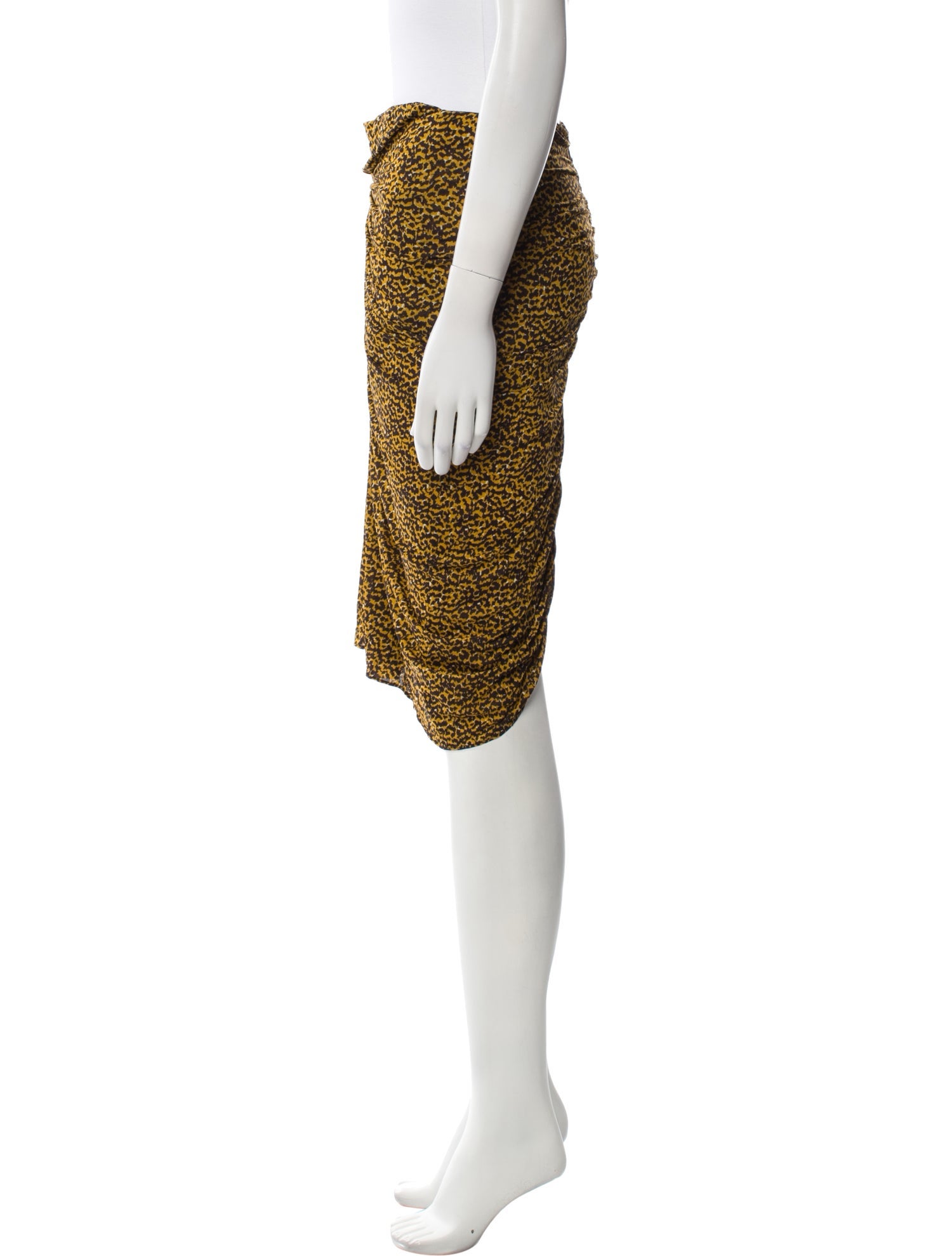 Isabel Marant Printed Knee-Length Skirt